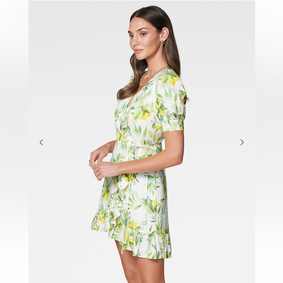 Forever new Boston wrap linen mini dress - Picture 3 of 5